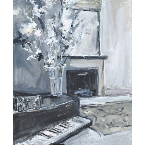 Piano &amp; Fireplace
